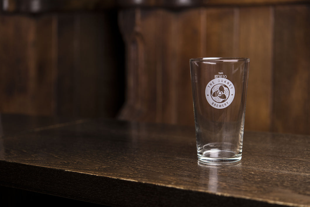 Orkney Brewery Pint Glass