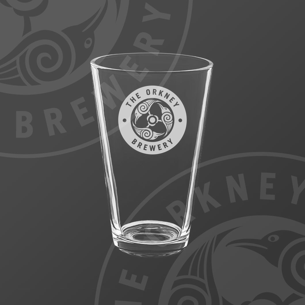 Orkney Brewery Half Pint Glass