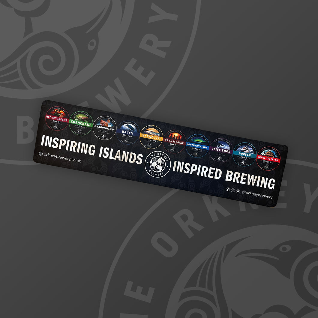 Bar Runner -Beer pumpclips