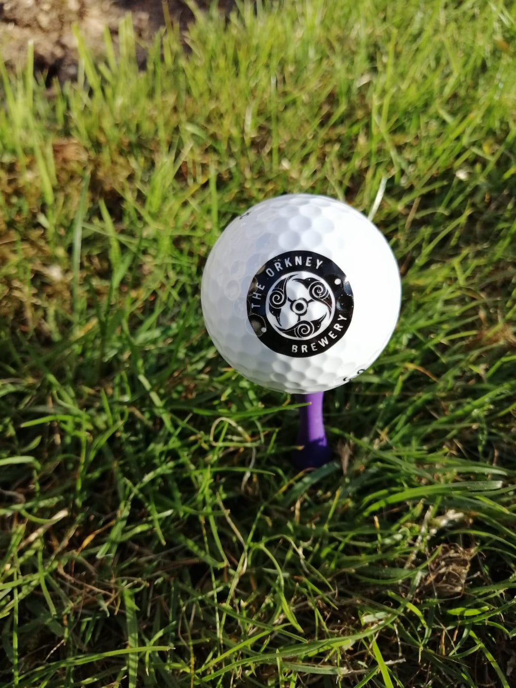 Orkney Brewery Logo Branded Titleist Golf Ball